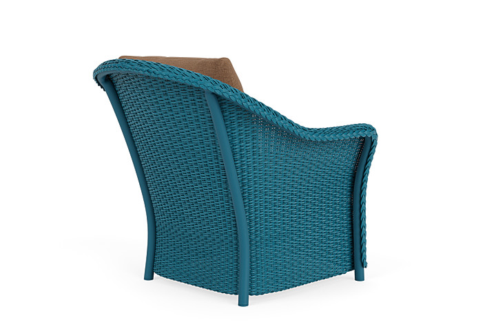 Lloyd Flanders™ Weekend Retreat Lounge Chair - Peacock, Canvas Natural