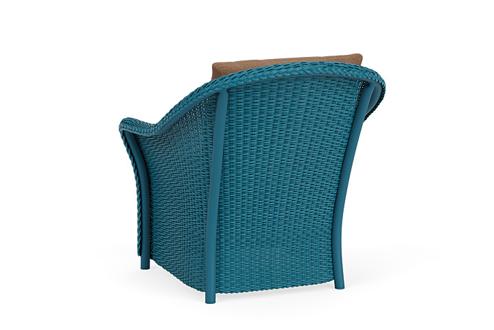 Lloyd Flanders™ Weekend Retreat Lounge Chair - Peacock, Canvas Natural