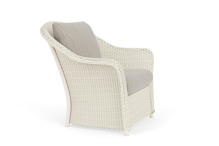 Lloyd Flanders™ Weekend Retreat Lounge Chair - Ivory, Callen Celadon