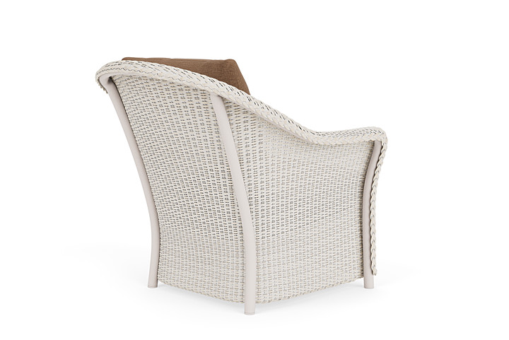 Lloyd Flanders™ Weekend Retreat Lounge Chair - Antique White, Canvas Natural