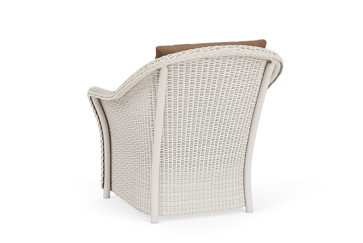 Lloyd Flanders™ Weekend Retreat Lounge Chair - Antique White, Canvas Natural