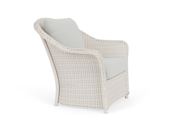 Lloyd Flanders™ Weekend Retreat Lounge Chair - Antique White, Loveboat Mint