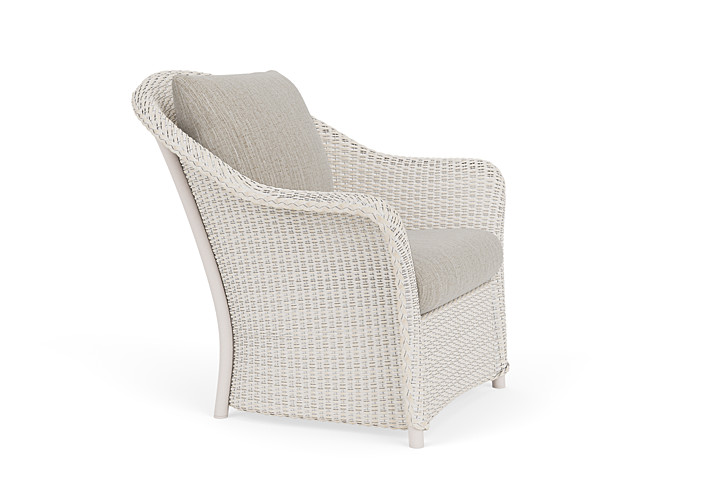 Lloyd Flanders™ Weekend Retreat Lounge Chair - Antique White, Callen Celadon