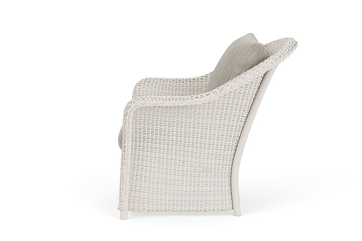 Lloyd Flanders™ Weekend Retreat Lounge Chair - Antique White, Callen Celadon