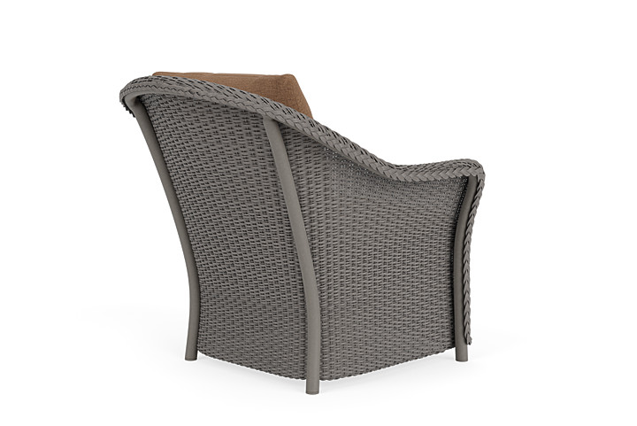 Lloyd Flanders™ Weekend Retreat Lounge Chair - Pewter, Canvas Natural