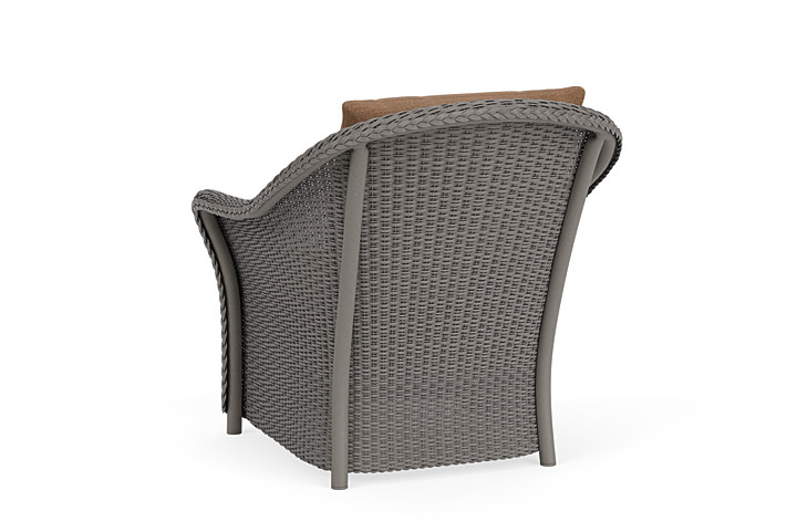 Lloyd Flanders™ Weekend Retreat Lounge Chair - Pewter, Canvas Natural