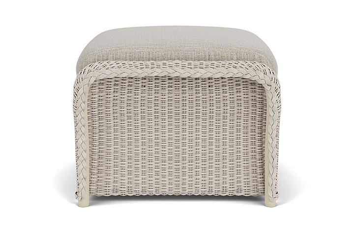 Lloyd Flanders™ Weekend Retreat Woven Ottoman - Linen, Callen Celadon