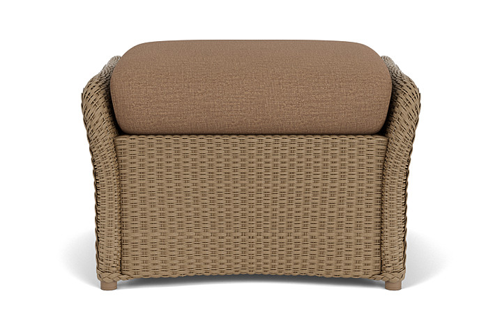 Lloyd Flanders - Weekend Retreat Woven Ottoman