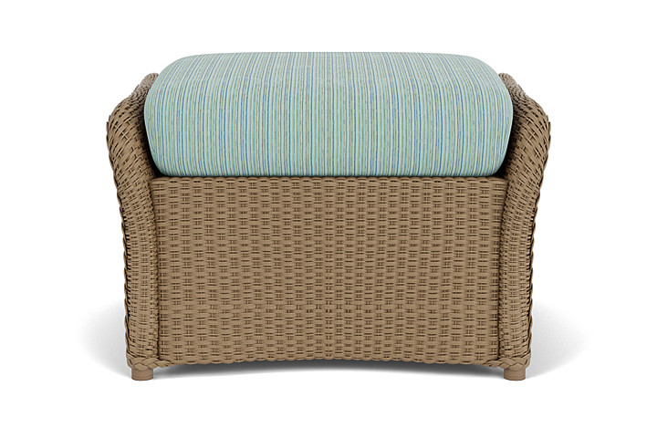 Lloyd Flanders - Weekend Retreat Woven Ottoman