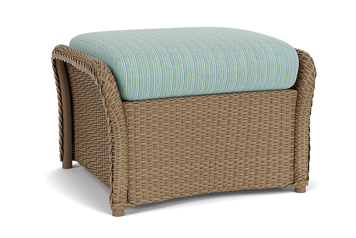 Lloyd Flanders™ Weekend Retreat Woven Ottoman - Fawn, Unearth Dew