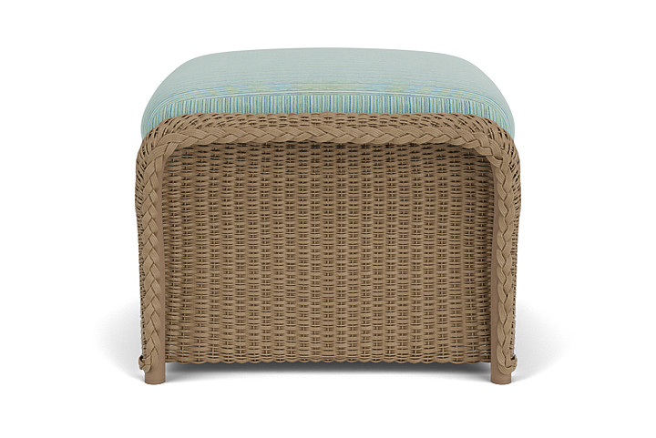 Lloyd Flanders™ Weekend Retreat Woven Ottoman - Fawn, Unearth Dew