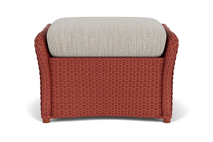 Lloyd Flanders - Weekend Retreat Woven Ottoman