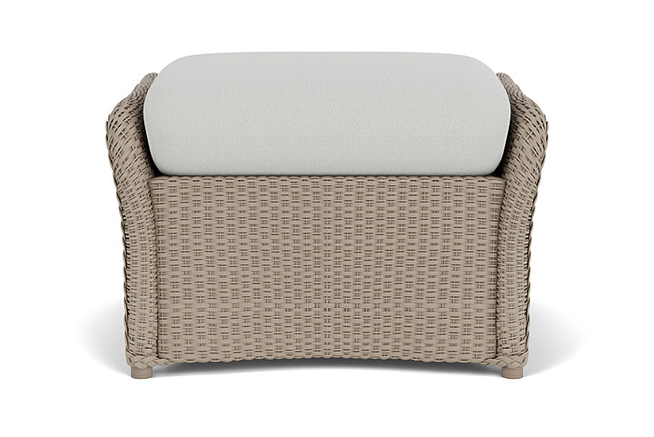 Lloyd Flanders - Weekend Retreat Woven Ottoman