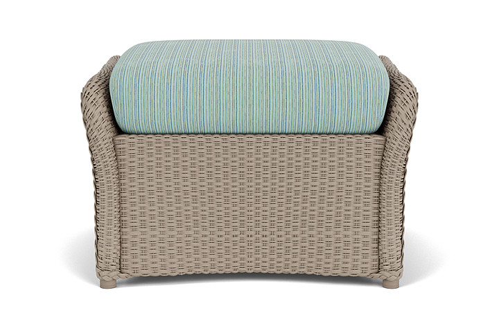 Lloyd Flanders - Weekend Retreat Woven Ottoman