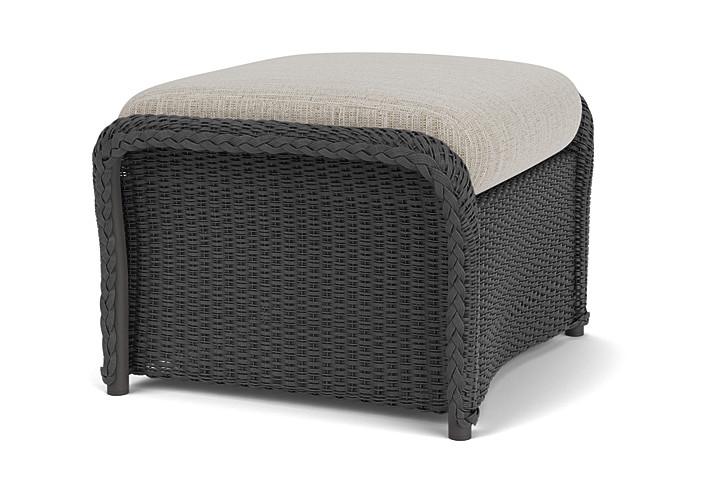 Lloyd Flanders - Weekend Retreat Woven Ottoman