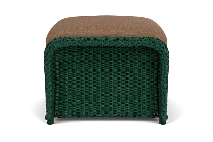 Lloyd Flanders™ Weekend Retreat Woven Ottoman - Woodland, Canvas Natural