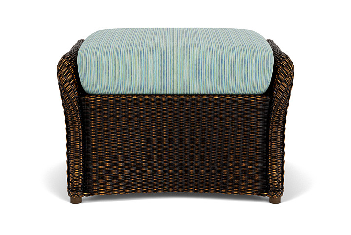 Lloyd Flanders - Weekend Retreat Woven Ottoman