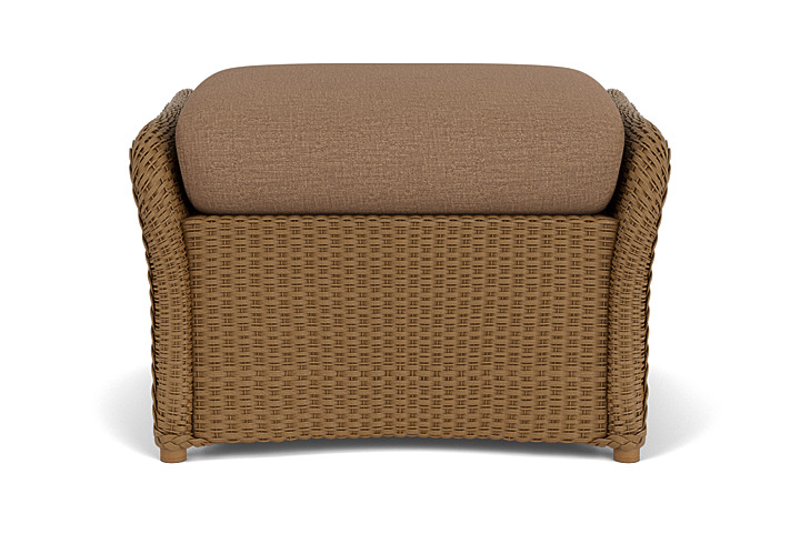 Lloyd Flanders - Weekend Retreat Woven Ottoman