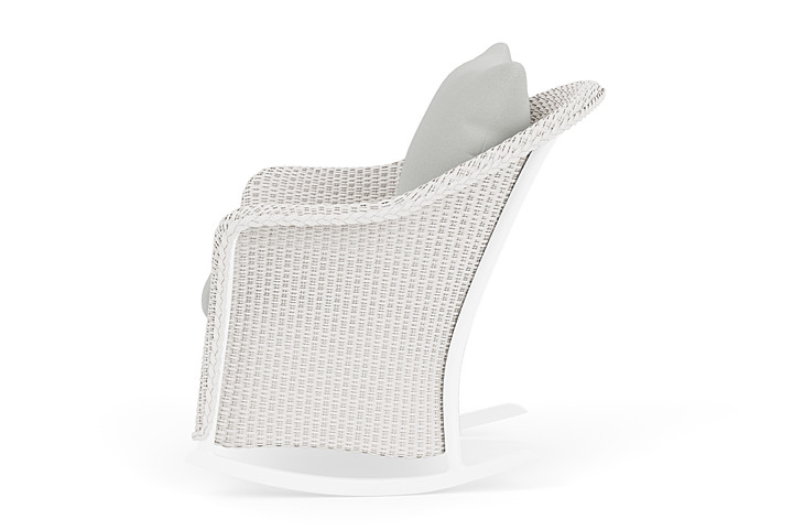 Lloyd Flanders™ Weekend Retreat Lounge Rocker - White, Loveboat Mint