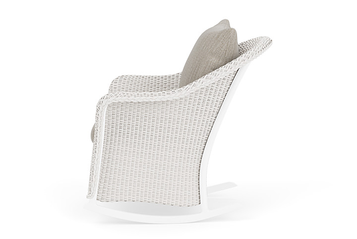 Lloyd Flanders™ Weekend Retreat Lounge Rocker - White, Callen Celadon