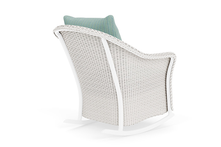 Lloyd Flanders™ Weekend Retreat Lounge Rocker - White, Unearth Dew