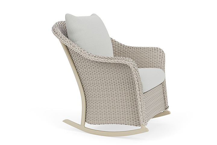 Lloyd Flanders™ Weekend Retreat Lounge Rocker - Linen, Loveboat Mint