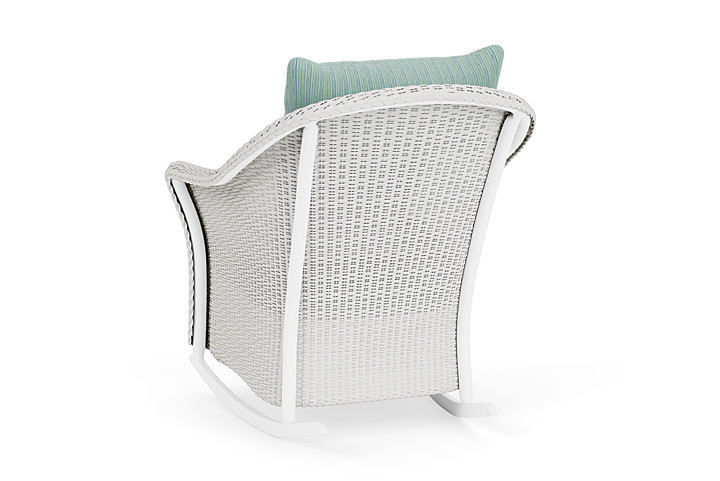 Lloyd Flanders™ Weekend Retreat Lounge Rocker - Matte White, Unearth Dew