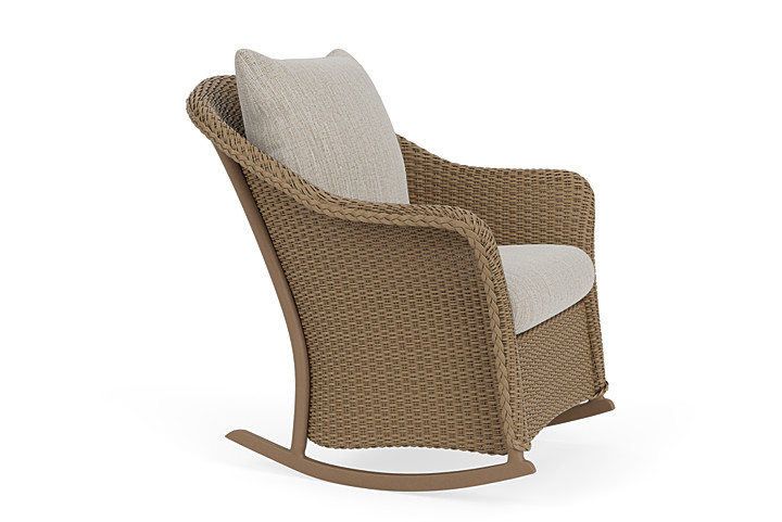 Lloyd Flanders™ Weekend Retreat Lounge Rocker - Fawn, Callen Celadon