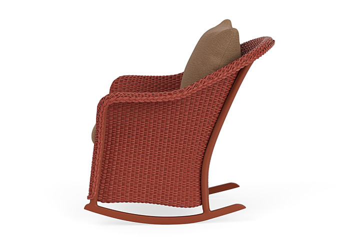 Lloyd Flanders™ Weekend Retreat Lounge Rocker - Terracotta, Canvas Natural