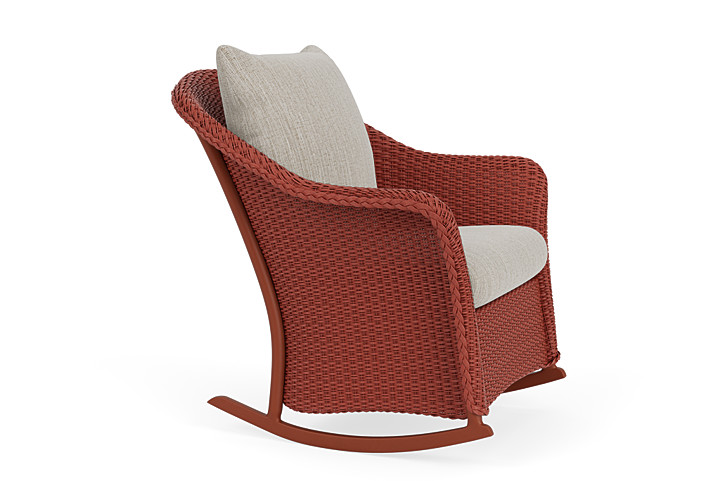 Lloyd Flanders™ Weekend Retreat Lounge Rocker - Terracotta, Callen Celadon