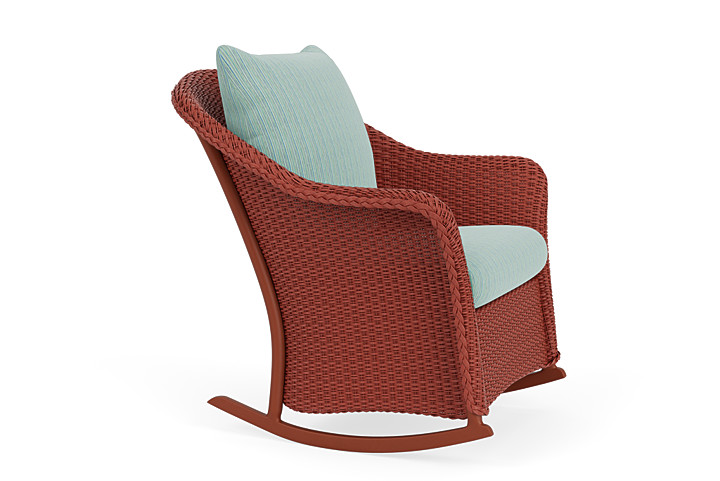 Lloyd Flanders™ Weekend Retreat Lounge Rocker - Terracotta, Unearth Dew