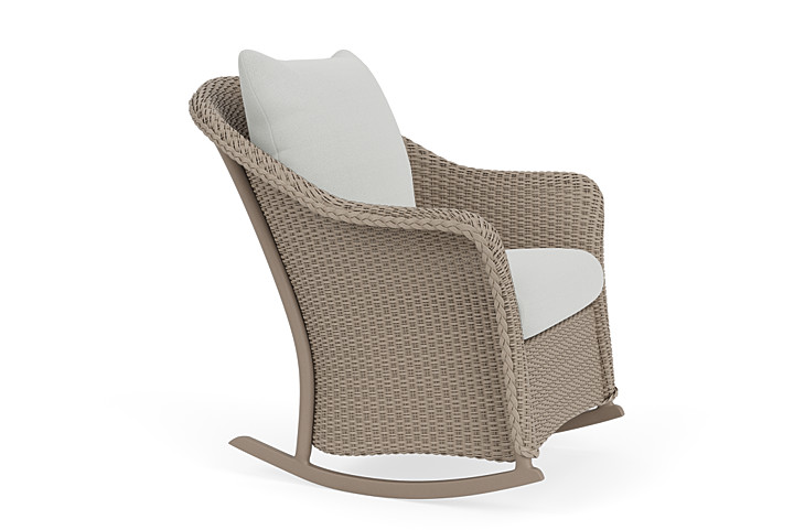 Lloyd Flanders™ Weekend Retreat Lounge Rocker - French Beige, Loveboat Mint