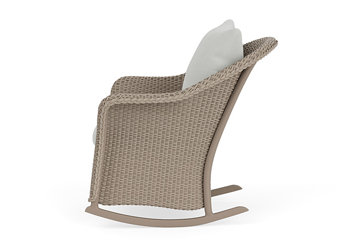 Lloyd Flanders™ Weekend Retreat Lounge Rocker - French Beige, Loveboat Mint