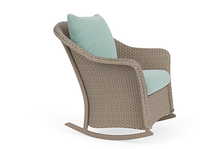 Lloyd Flanders™ Weekend Retreat Lounge Rocker - French Beige, Unearth Dew