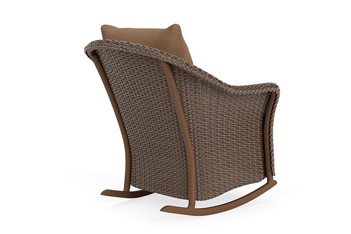 Lloyd Flanders™ Weekend Retreat Lounge Rocker - Bark, Canvas Natural