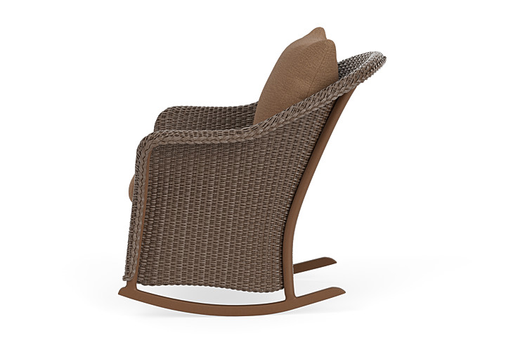 Lloyd Flanders™ Weekend Retreat Lounge Rocker - Bark, Canvas Natural