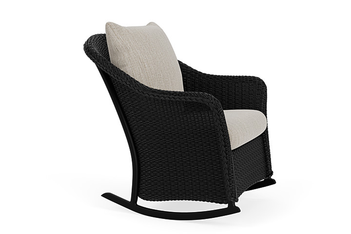 Lloyd Flanders™ Weekend Retreat Lounge Rocker - Ebony, Callen Celadon