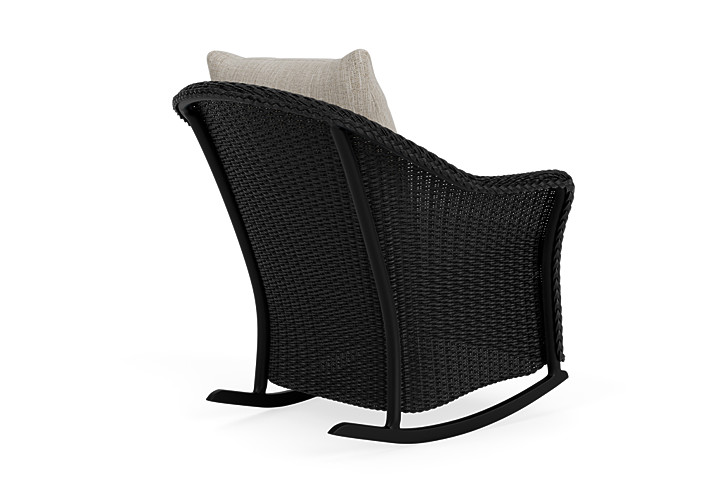 Lloyd Flanders™ Weekend Retreat Lounge Rocker - Ebony, Callen Celadon