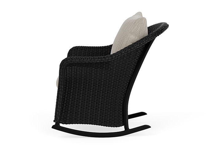 Lloyd Flanders™ Weekend Retreat Lounge Rocker - Ebony, Callen Celadon