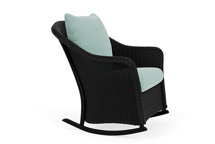 Lloyd Flanders™ Weekend Retreat Lounge Rocker - Ebony, Unearth Dew