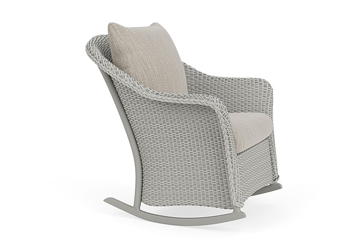 Lloyd Flanders™ Weekend Retreat Lounge Rocker - Platinum, Callen Celadon