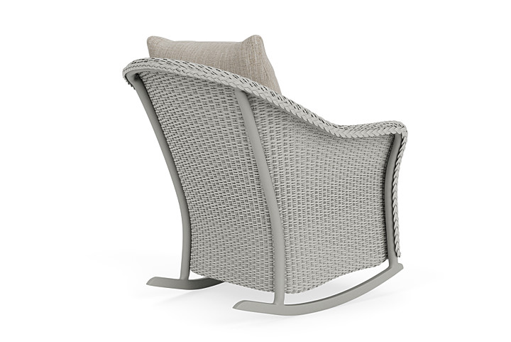 Lloyd Flanders™ Weekend Retreat Lounge Rocker - Platinum, Callen Celadon