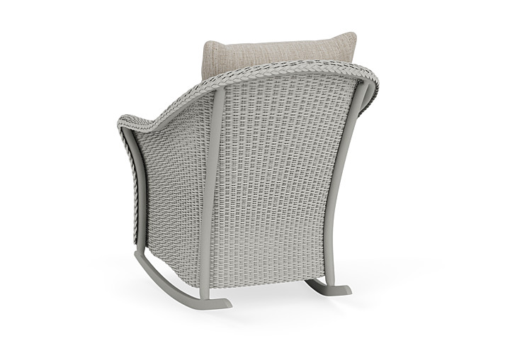 Lloyd Flanders™ Weekend Retreat Lounge Rocker - Platinum, Callen Celadon