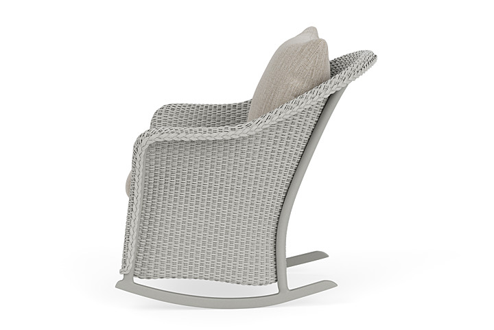 Lloyd Flanders™ Weekend Retreat Lounge Rocker - Platinum, Callen Celadon