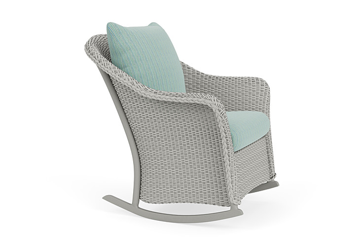 Lloyd Flanders™ Weekend Retreat Lounge Rocker - Platinum, Unearth Dew