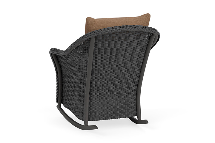 Lloyd Flanders™ Weekend Retreat Lounge Rocker - Charcoal, Canvas Natural