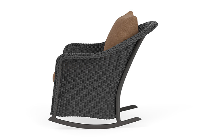 Lloyd Flanders™ Weekend Retreat Lounge Rocker - Charcoal, Canvas Natural