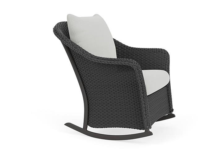 Lloyd Flanders™ Weekend Retreat Lounge Rocker - Charcoal, Loveboat Mint