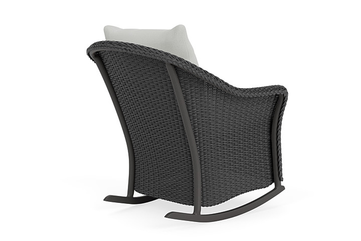 Lloyd Flanders™ Weekend Retreat Lounge Rocker - Charcoal, Loveboat Mint