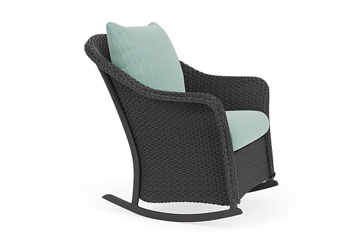 Lloyd Flanders™ Weekend Retreat Lounge Rocker - Charcoal, Unearth Dew